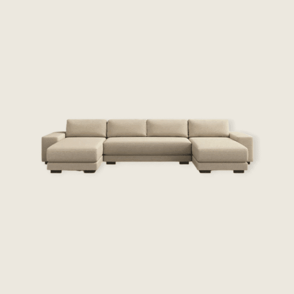 Screenshot_2025-07-17-14-31-05-14_40deb401b9ffe8e1df2f1cc5ba480b12 Contemporary Beige L-Shaped Sectional Sofa with Dual Chaise Loungers( 4 Seater)